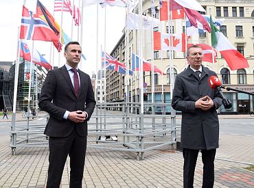 Baltkrievijā ierosina krimināllietu pret Staķi un Rinkēviču