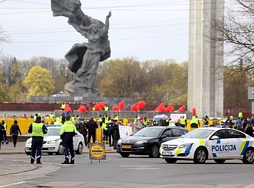 Rīgā 9.maijā bija pieteikts viens publisks pasākums un trīs sapulces