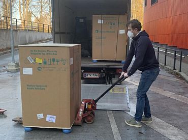 Latvija saņem ES partneru sūtīto palīdzību cīņai pret Covid-19