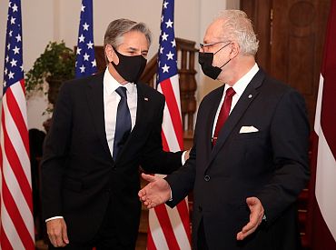 Latvijas prezidents aicina stiprināt ASV klātbūtni Baltijas reģionā