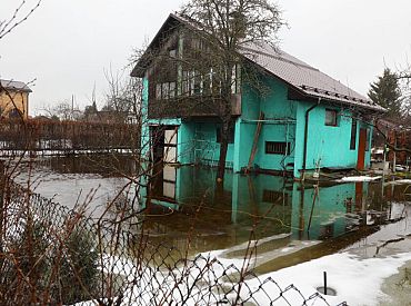 Daļā Kurzemes un Zemgales upju ūdens līmenis sasniedzis pēdējo gadu augstāko atzīmi