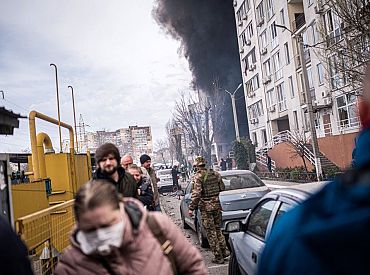 Зеленский и премьер-министр Греции попали под российский обстрел в Одессе