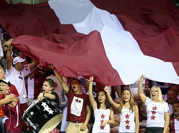 Сборным Латвии запретили играть против сборных России или Белоруссии