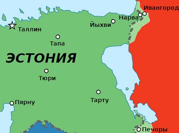 Непонятно чей дрон врезался в трубу эстонской электростанции