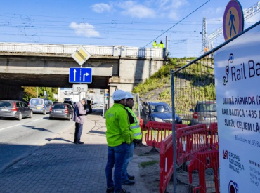 Rīgā līdz vasaras beigām slēgs Dzirnavu ielas tuneli zem dzelzceļa