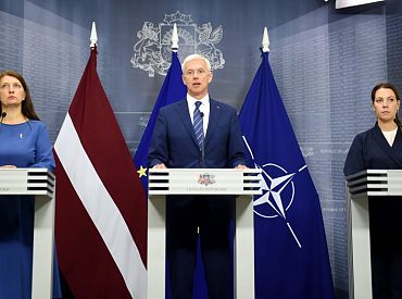 Kariņš: Latvija atbalsta Ukrainas pievienošanos ES un NATO