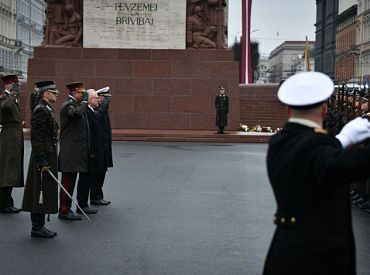 Valsts prezidents sveic Godasardzes rotu 30.gadadienā