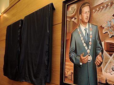 Rīgas dome vairs nefinansēs bijušo mēru portretu gleznošanu