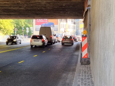 Rīgā nakts stundās slēgs satiksmi Lāčplēša ielas tunelī zem dzelzceļa