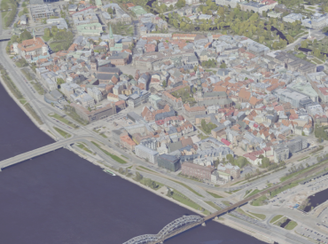 Создана трехмерная карта Риги — можно «прогуляться» и найти свой дом