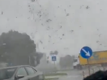 Virpuļviesuļa nodarīto postījumu kompensēšanai Preiļu pašvaldībai piešķirs 3335 eiro