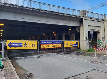 Atjaunos satiksmi Dzirnavu, Turgeņeva un Abrenes ielas krustojumā