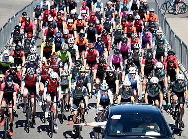 Lielo policijas izmaksu dēļ atcelta Rīgas velomaratona sporta distance