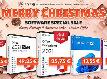 Распакуйте рождественский сюрприз. Подлинный Office 2021 Pro всего за 25,75 евро!