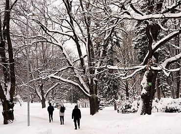 На следующей неделе потеплеет, но зима пока что из Латвии не уйдет