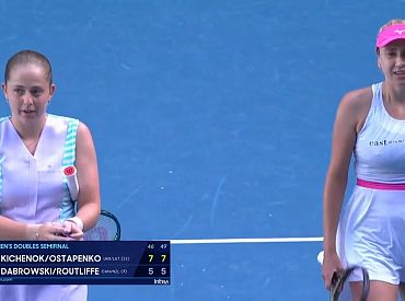 Остапенко вышла в финал Australian Open: в паре (ВИДЕО)