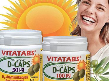 Солнце в таблетках: почему нужно принимать Vitatabs D–Caps?