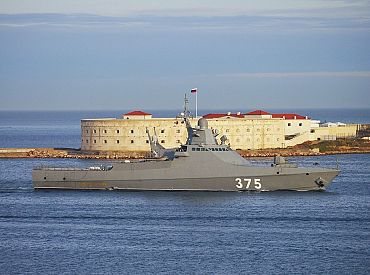 Украина заявила об уничтожении российского патрульного кораля «Сергей Котов»