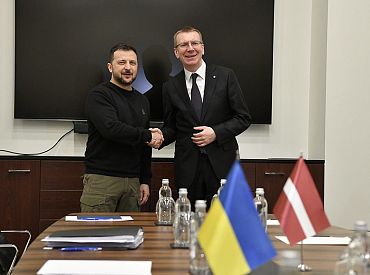 Latvijas un Ukrainas prezidenti vienojas par ilglaicīgu atbalstu un drošības saistībām