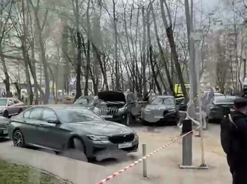 В Москве взорвали машину бывшего сотрудника СБУ, перешедшего на сторону России (ВИДЕО)