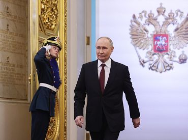 Четвертьвековое правление Путина продлено еще на шесть лет: инаугурация состоялась