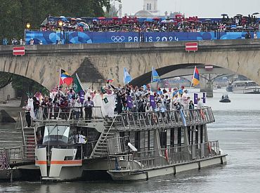 «Очень странное открытие»: что в Латвии думают о церемонии открытия Олимпийских игр в Париже?