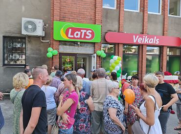 Daugavpilī pēc rekonstrukcijas durvis ver apkaimē iecienīts “LaTS” veikals