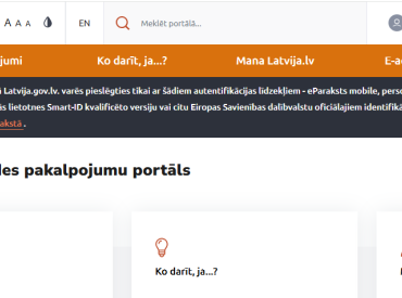 За промахи на портале «Latvija.lv» ответят: начата проверка