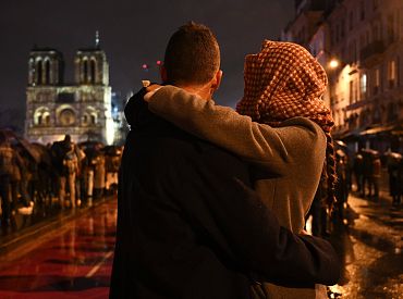 Восстановленный собор Нотр-Дам торжественно открыли в Париже в присутствии мировых лидеров
