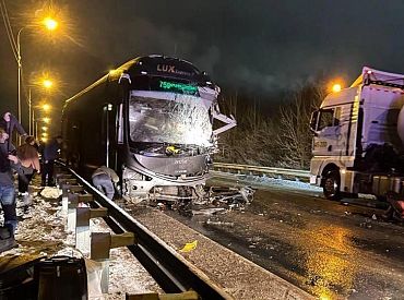 В России разбился автобус Lux Express из Таллина: двое погибших