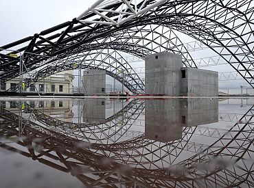 Возобновлено строительство здания Рижского центрального вокзала «Rail Baltica»