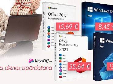 Распродажа ко Дню матери: Windows 11 Pro за €13,55 и Office 2021 Pro на всю жизнь за €35,64!  Доступно только в течение одной недели!