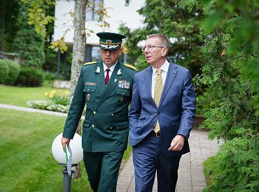 Ринкевич планирует лично осмотреть восточную границу Латвии