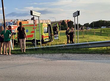 В Гробини нетрезвая женщина буквально скатилась в реку