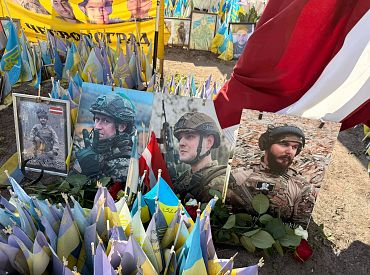 На родину доставили останки погибшего в Украине воина с позывным «Латвиетис»