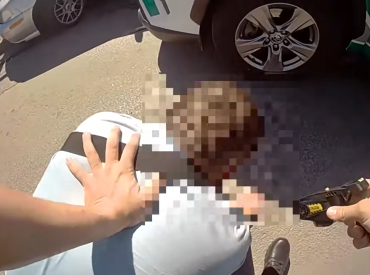 Погоня в Золитуде: как водитель Volvo от полиции уходил. ВИДЕО