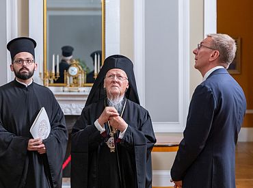 Valsts prezidents pateicas Konstantinopoles ekumeniskajam patriarham par stingro nostāju pret Krievijas agresiju Ukrainā