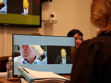 «Заказ преступников!» Гобземс устроил шоу в зале суда