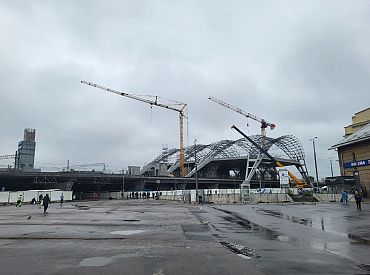 Стройка века: что творится за забором Rail Baltica? (ФОТО)