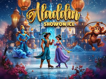 Cirka šovs «Aladins uz ledus» – maģija un piedzīvojumi katrā kustībā!
