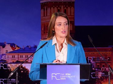 «Здесь, в Латвии, вы знаете, что значит жить на краю свободы»: глава ЕП в Риге