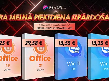 Повысьте свою производительность с помощью лицензий Office 2021 Pro по ценам «Черной пятницы»! Пожизненное использование всего за 29,58 евро!