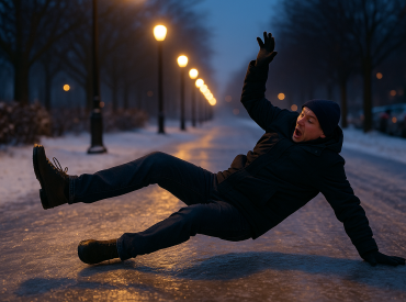 Внимание! Снег и гололедица осложнили движение по Латвии