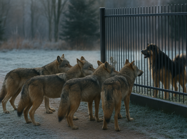 «Пока волки не съедят детей…». Хищники под Валмиерой обнаглели (ВИДЕО)