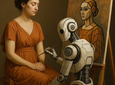 Музеи боятся роботов? Первая картина ИИ вошла в каталоги по искусству