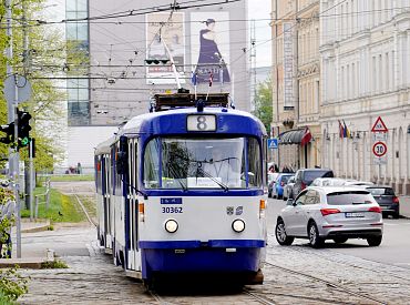 «Трамвай не может затормозить резко» — Rīgas satiksme о ДТП в Зиепниеккалнсе