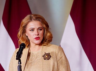 «Мы особенно ценим военное присутствие США в Латвии»: Силиня попрощалась с Робинсоном