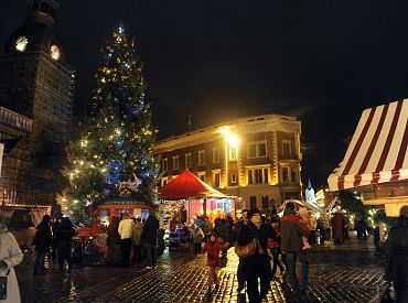 Nākamnedēļ sāks darboties Doma laukuma Ziemassvētku tirdziņš