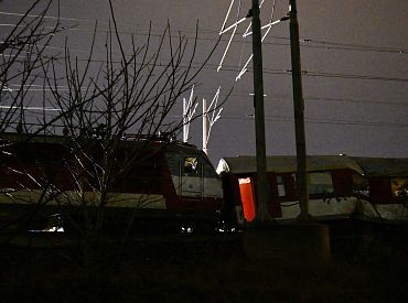В Словакии столкнулись два поезда, пострадали десятки людей
