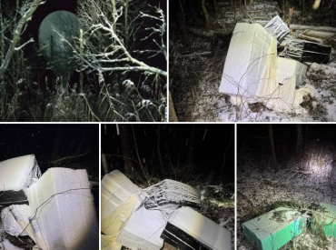 Arī Latvijā ielidojušas meteozondes no Baltkrievijas ar nelegālajām cigaretēm